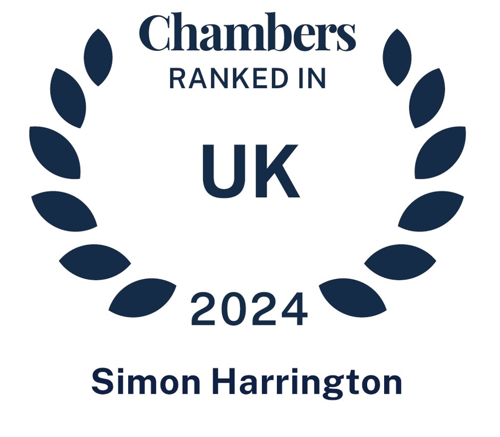 Chambers Top Ranked 2024 - Simon Harrington